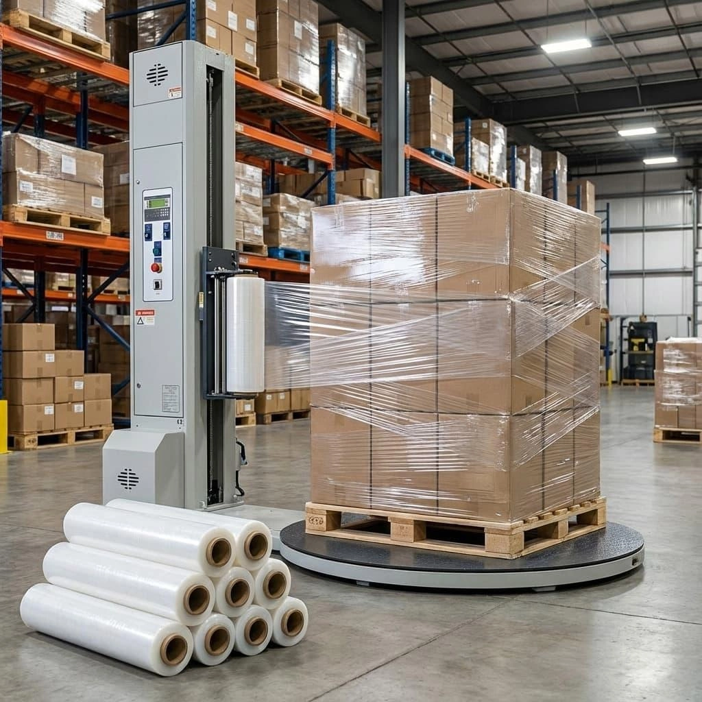 kianplast stretch film pallet wrapping